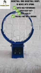 Classic audio Basketball Ring With Spring 10 inches (Heavy Duty) (Oringinal)