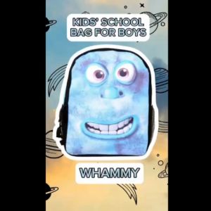 Boardwalk Whammy Kids Backpack with Funny Face Print