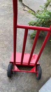 Xe đẩy Hàng hai bánh tải 300kg / hai chống giữa chắc chắn