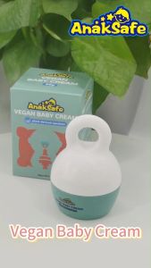 Anaksafe Vegan Baby Cream is a Hypoallergenic Natural Moisturizing Cream Suitable for Sensitive Skin and Newborns