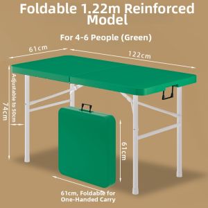 MEISITEKEKE | Portable Home Outdoor Dining Table Long Rectangular