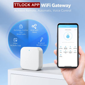 TTLOCK APP G2 G3 WiFi Gateway Hub Smart Door Lock Unlock Bluetooth to Wi-Fi Converter Smart Home Bridge Voice Control for Alexxa