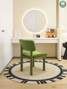 Internet Celebrity Cosmetic Chair Cream Style Designer Home Chair Bedroom Accessible Luxury Dressing Table Stool Minimalist Manicure Chair