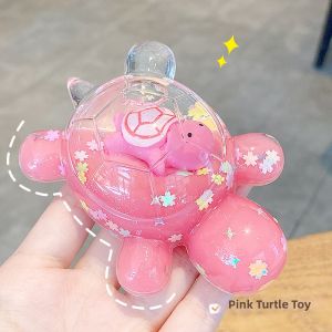 XUANDOYAN | Glittering Sand Filled Turtle Large Desk Ornament