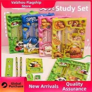 QUEZHOU | Cartoon Aesthetic All-in-one School Supplies