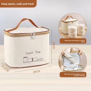 YOULUNMEI | High Appearance Insulated Lunch Bag