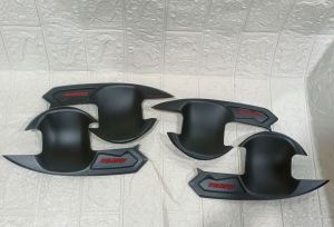 Paket cover auter+Handle+Tank Cover list merah All New Avanza