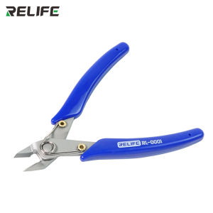 RELIFE RL-0001 5" Precision Diagonal Pliers High Hardness Side Cutting Pliers for Electronic Wire Cable Cutter Tools