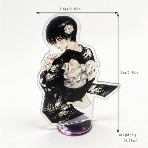 The Summer Hikaru Died Hikaru & Yoshiki Yukata Kimono Acrylic Stand Anime Couple Desktop Ornament Manga Collectible Decor Gift