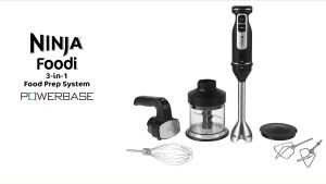 Ninja Foodi เครื่องปั่นมือถือ เครื่องผสมอาหาร อเนกประสงค์ Hand Blender Chopper & Mixer CI100
