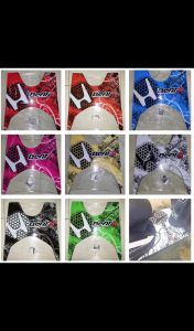 Honda Beat V2 fi Fiber Matting  HALLOW DESIGN w/ Stainless Screw  Bolts / BEAT STREET