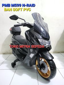 Mainan PCX Motor Aki Anak PMB M988 - Ukuran Besar Dengan Lampu Dan Musik