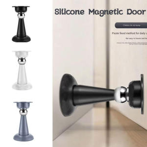 Silica Gel Long Magnetic Door Stopper Long Door Holder Door Bump Tahan Pintu Panjang Long Door Magnet Long Magnet