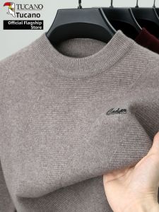 TUCANO | Woolen Mens Winter Half High Collar Sweater Warm Knit