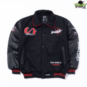 Special Limited Edition RED AKAGAMI Varsity Jacket Oversize