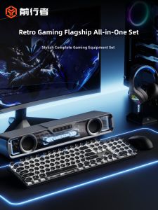 EWEADN | Wireless Gaming Keyboard and Mouse Set Mechanical