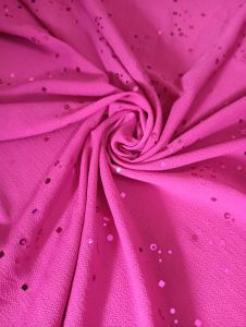 kain Babel creap premium sequin bahan Babel creap motif/ kain gamis kerudung busana muslim / per satu meter