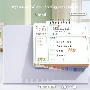 FARAMON | Lịch Đục Lỗ Kế Hoạch Làm Việc Mẫu 2026 Trang Trí Bàn Làm Việc Đẹp Mắt Phong Cách Ins Ghi Chú Tùy Chỉnh Logo Không Gian Quảng Cáo