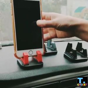 Silicone Car Phone Holder Dashboard Sticking 360 Degree Rotate Universal Stand Mount Bracket For Mobile Phone