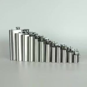 LMETJMA 1 4 5 6 7 8 9 10 oz Stainless Steel Hip Flask with Funnel Pocket Hip Flask Alcohol Whiskey Hip Flask Screw Cap KC0139