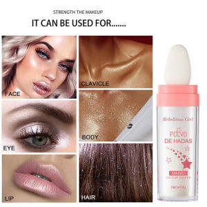 Waterproof Water Face Brighten Highlighter Bar Cosmetic Face Contour Bronzer Light Shimmer Highlighter High Gloss Stick  Makeup