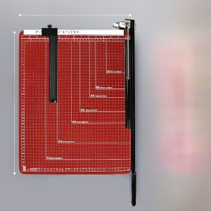 Heavy Duty Paper Cutter Machine A4 Size Non-Woven Fabric Book Photo Picture Cutting Machine Adhesive Tape Line Drawer Office Equipment