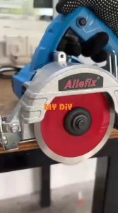 Allefix Marble Cutter Diamond Cutter Machine 4" 1200w For Cutting Marble Tile Concrete Or Wood Cutting Machine FREE 1 Cutting Disc Blades / Cutting Woodworking Marble Machine Power Stone Cutting Machine Marble Saw Machine