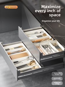 XUNHUAI | Expandable Utensil Organizer Drawer