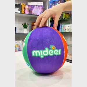 Bóng vải đồ chơi cho bé sơ sinh bóng nảy đàn hồi Mideer Silent Bouncy Ball