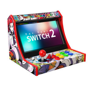 HONCAM |Retro Arcade Joystick Stand for Nintendo Switch 1 & 2 Multi-Game Support