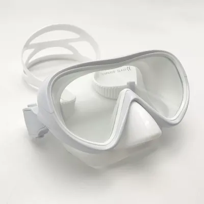 WUJUWUSU | Fog-resistant Integrated Nose Protection Swim Goggles Large Frame