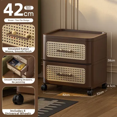 TAOXIAOHE | Drawers-free Install-multi Layers-heavy Duty Plastic Storage Cabinet