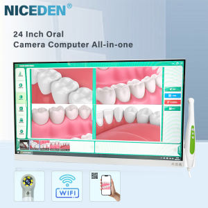 NICEDEN/Intraoral Camera Touch Screen 24 inches Medical Dental Endoscope HD Monitor Computer System Dental Oral Cameras