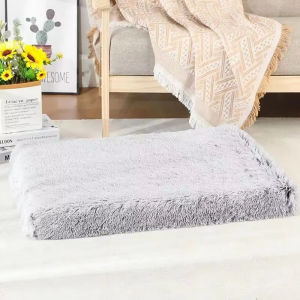 Teekland vải nhung mềm mại Giường thú cưng có thể giặt được với dây kéo đệm ấm cúng 3D xốp điền Non-Slip Nệm thảm dành cho mèo cho chó lớn nhỡ nhỏ