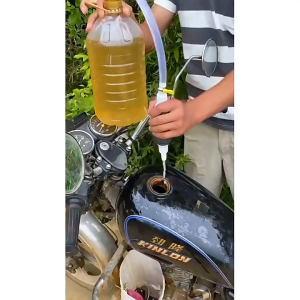 Manual Gasoline Oil Pump Truck Car Motorcycle Fuel Tank Pumping Pipe Draw Water Pump Pompa Air Pipa Pengisap