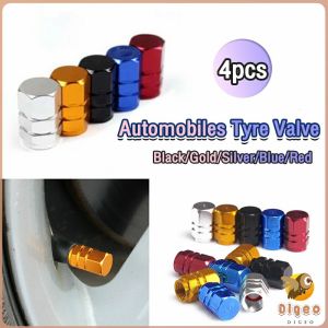 Digeo Automobiles Tyre Valve Caps Car Wheel Tire Tyre Valve Rim Stem Caps Style Cover Motorcycle Accessories 4pcs