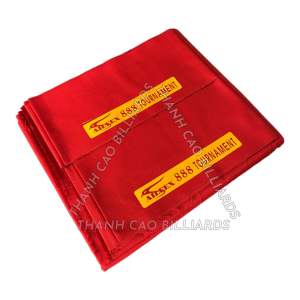 Vải Bàn Bida Lỗ 888 Màu Xám/Đỏ/Xanh Loại Thường Chơi Câu Lạc Bộ Billiards Không Chuyên | Vải Bi-a Bao Gồm Vải Băng