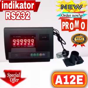 indikator a12e monitor timbangan digital