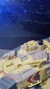 Mainan Mobil Remot Kontrol RC Tank Tiger Super Series NPD Tank Menembak Peluru Air