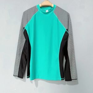 Amber | Conservative Long Sleeve UV Protection Swimwear for Plus Size