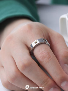 Trendy Korean & Japanese Titanium Steel Rings: Fresh Fashion Jewelry for Minimalist Couples