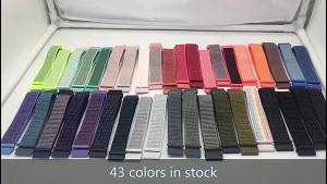 20mm 22mm Nylon Loop For COROS PACE 2 3 Sport Bracelet Strap For COROS APEX Pro/APEX 46mm 42mm/APEX 2 Smart Watch band Correa