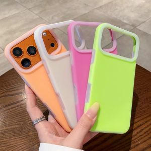 Fashion Candy Color Jelly Liquid Silicone Soft Case For iPhone 17 16 15 Pro Max Silky Smooth Matte Protection Original Cover