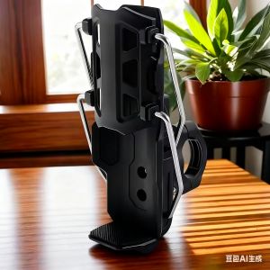 Adjustable Handlebar Cup Holder Universal Bike Motorcycle Water Bottle Holder Quick Release For MTB Road Cycling ADV Motorbike