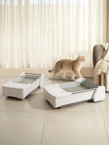 AiRROBO | Automatic Non-spill Cat Litter Box