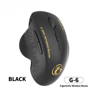 NexusClick 2.4G Wireless Silent Click Mouse3 Adjustable DPI 6 Buttons Power Saving USB Plug Play Mice For Laptop Office Gaming