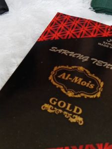 GROSIR SARUNG DEWASA KODIAN SARUNG PRIA SANTRI DEWASA ALMOIS GOLD BAHAN BERKUALITAS PER KLIK 1 DIKIRIM 10 PCS