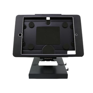 Desktop & Wall Mount Anti-Theft Flat-Folding Security Holder with Lock for Tablets stand for 7 to 13"& for iPad & More Flip & 360° Horizontal and vertical screens