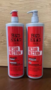 Dầu Gội Xả Siêu Phục Hồi Tigi Bed Head Đỏ Resurrection 970ML