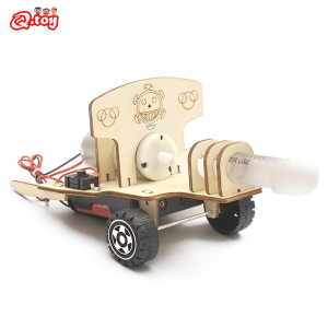 DIY Science Toy Experimental Tool Kit Air Cannon Model Physics Air Compression Learning Children Educational Toys School Supply